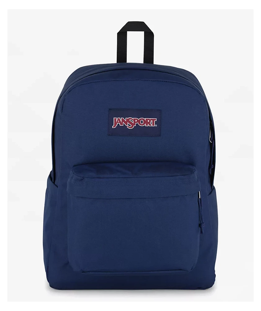 Jansport Superbreak Plus Navy Backpack