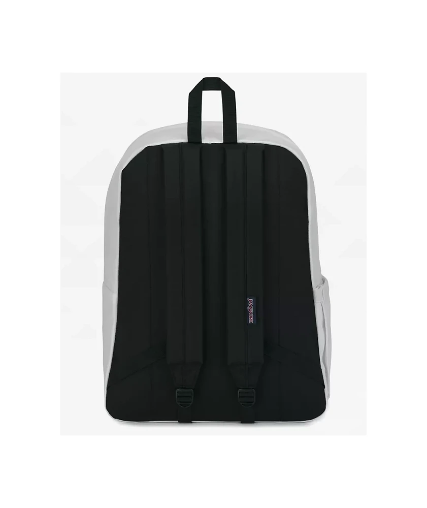 Jansport Superbreak Plus White Backpack