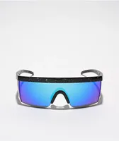 Jase Revo Blue Speckle Shield Sunglasses