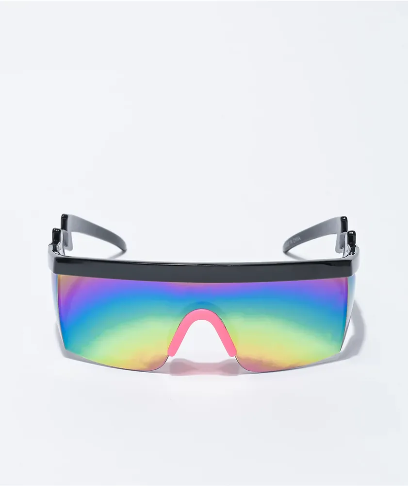 Jase Revo Shield Black Sunglasses