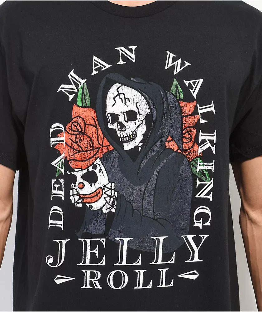 Jelly Roll Dead Man Walking Black T-Shirt