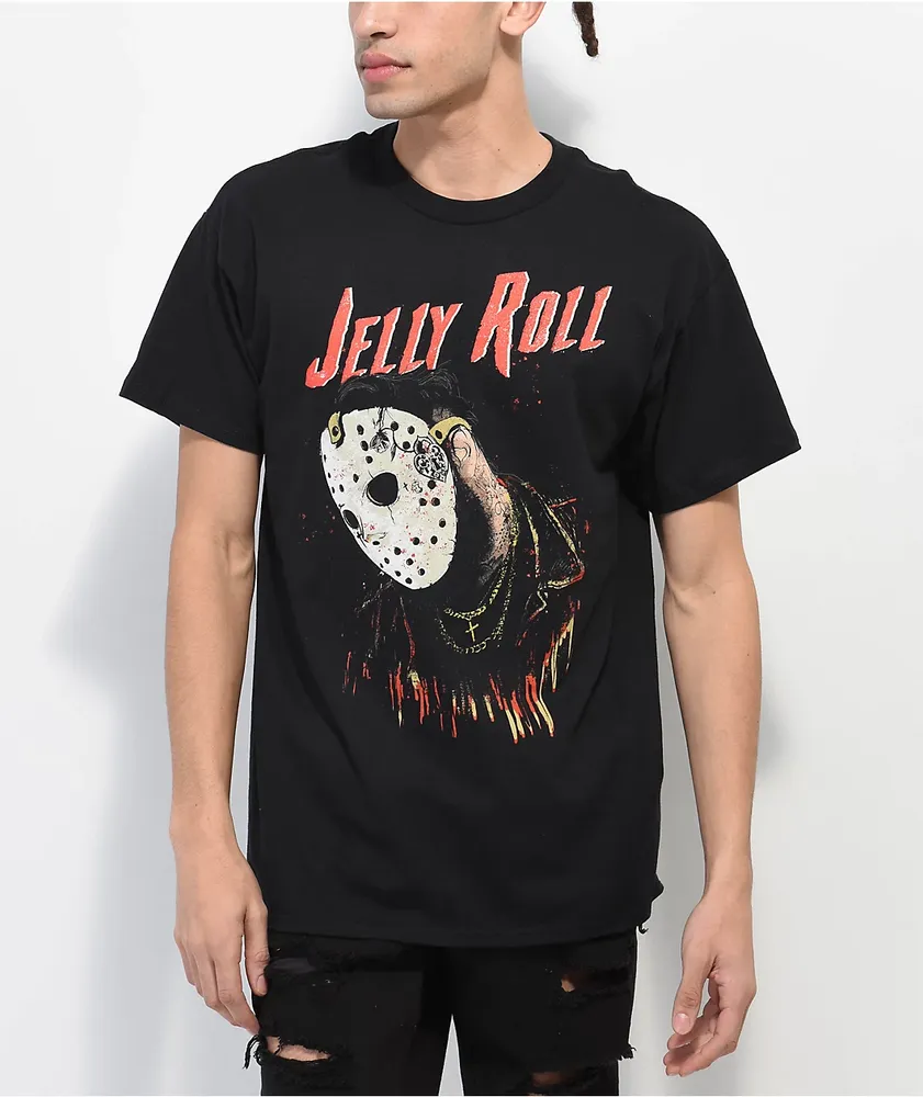 Jelly Roll Mask Black T-Shirt