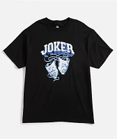 Joker Laugh Now Cry Later Black T-Shirt