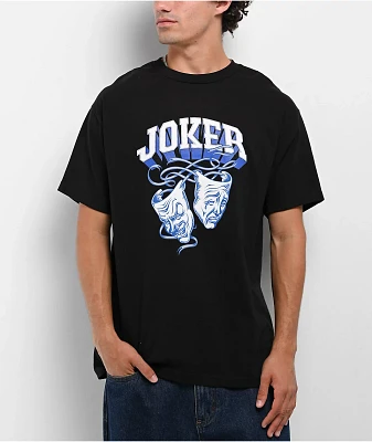 Joker Laugh Now Cry Later Black T-Shirt