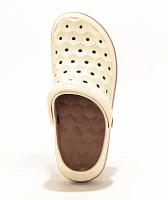 Joybees Varsity Bone & Gum Clog Sandals