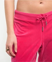 Juicy Couture Bling Free Love Velour Track Pants