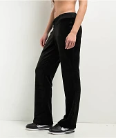 Juicy Couture Bling Licorice Velour Track Pants