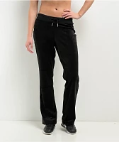 Juicy Couture Bling Licorice Velour Track Pants