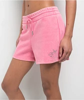 Juicy Couture Pink Lemonade Sweat Shorts