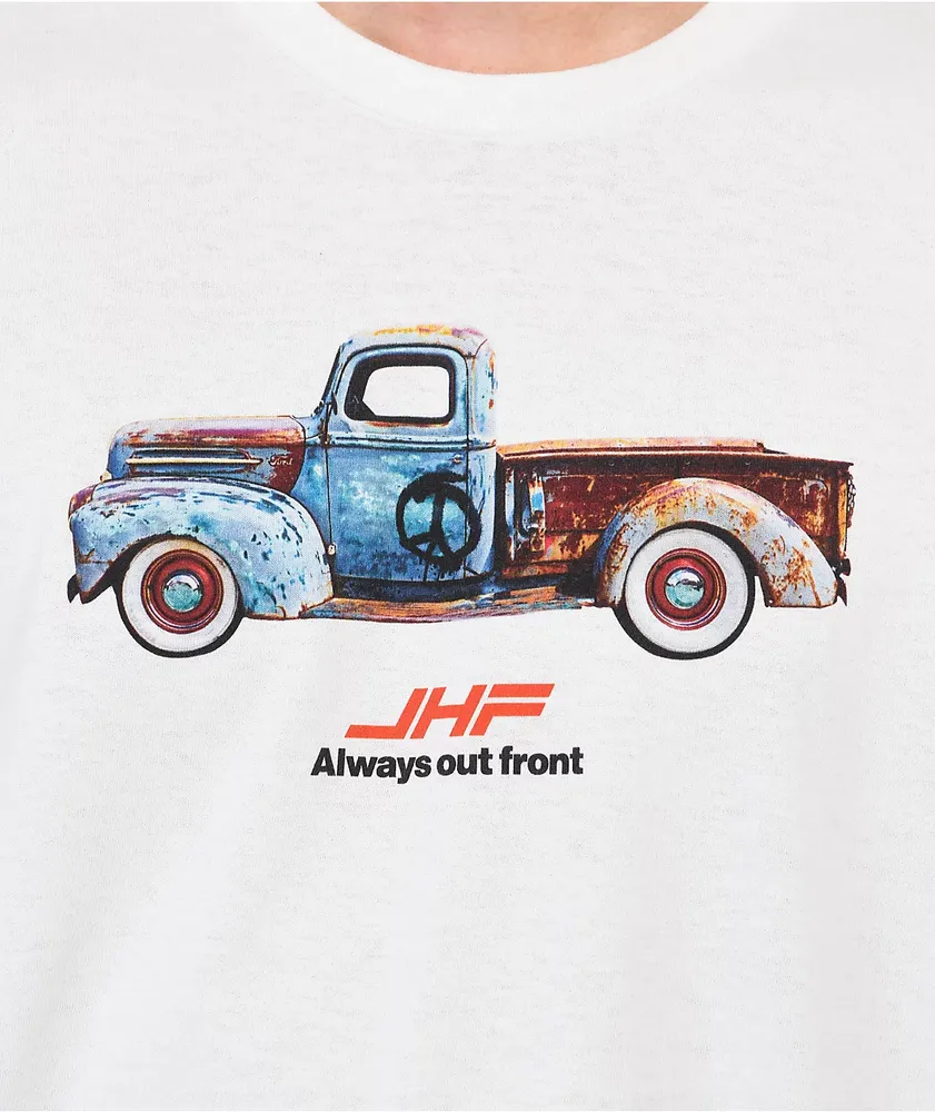 Just Have Fun Truck White T-Shirt