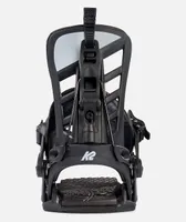 K2 Cinch Black Easy Entry Snowboard Bindings 2024