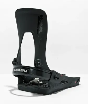 K2 Clicker X HB Black Snowboard Bindings