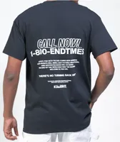 KAIJU017 1800ENDTIMES Black T-Shirt