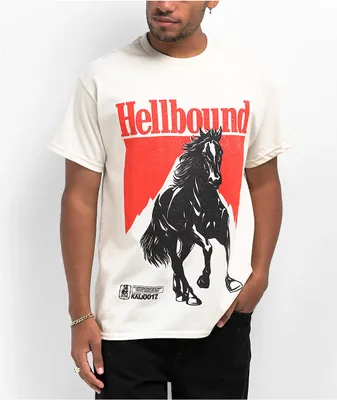 KAIJU017 Hellbound Natural T-Shirt