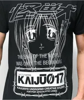 KAIJU017 Pound Sign 017 Black T-Shirt