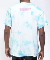 KAIJU017 Remember Blue & White Tie Dye T-Shirt