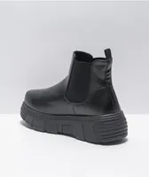 KOI AC4 Black Platform Boots