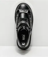 KOI Iron Hands Black Platform Shoes