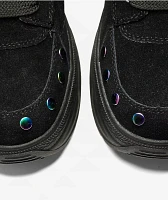 KOI Wildfire Black & Purple Chunk Trainer Shoes