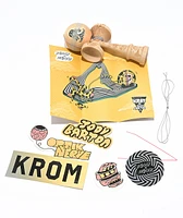 KROM x Jody Barton Zoggy & Moggy Sandplanet Kendama