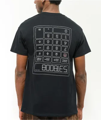 Keep A Breast Foundation Calculator Black T-Shirt 