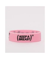 Keep A Breast Foundation I Heart Boobies Pink & Black Bracelet