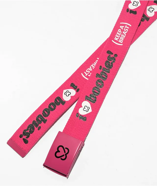 Keep A Breast Foundation I Heart Boobies Kandi Black & Pink Bracelet