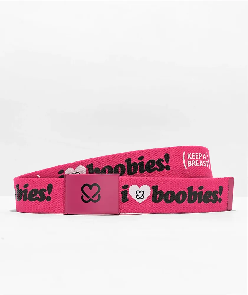 Keep A Breast Foundation I Heart Boobies Pride Black Bracelet