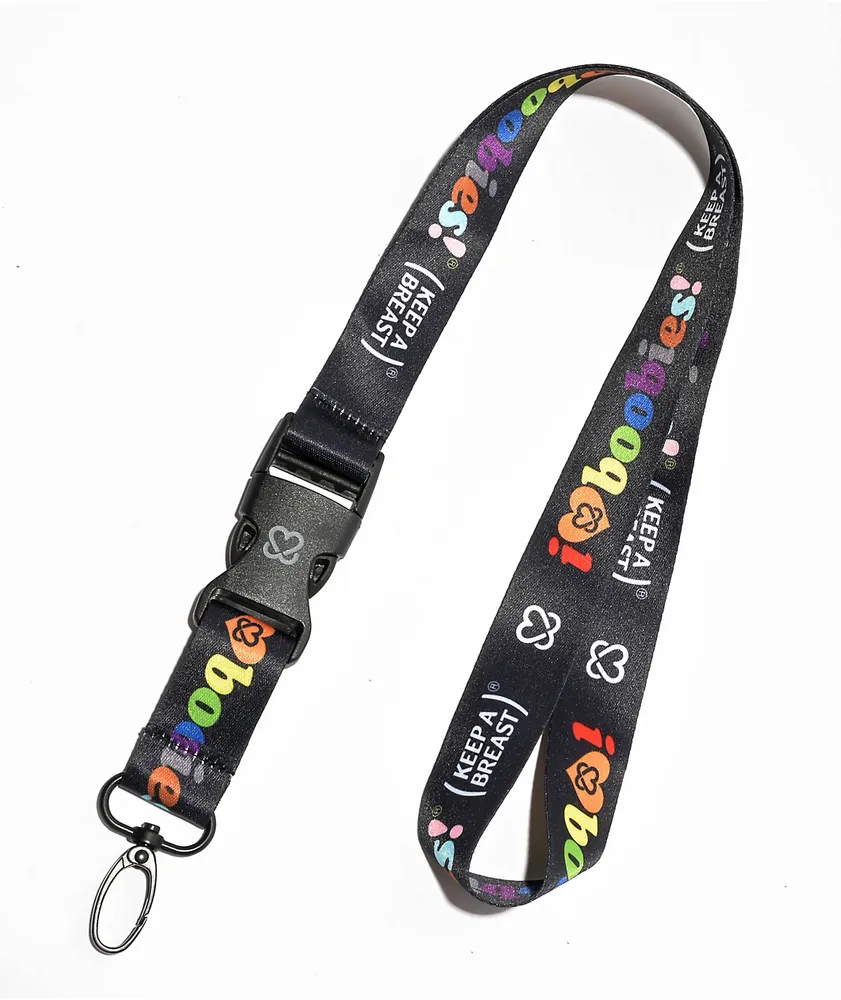 Keep A Breast Foundation I Heart Boobies Pride Lanyard Keep A