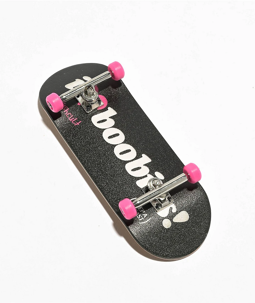 Keep A Breast Foundation x Slushcult Classic Logo Black Fingerboard Complete