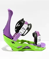 Kemper Freestyle Purple Snowboard Bindings 2024