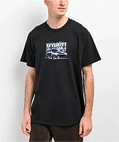 Key Street Airbrushed Black T-Shirt