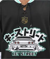 Key Street Black Hockey Jersey