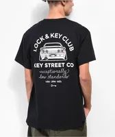 Key Street Car Club Black T-Shirt