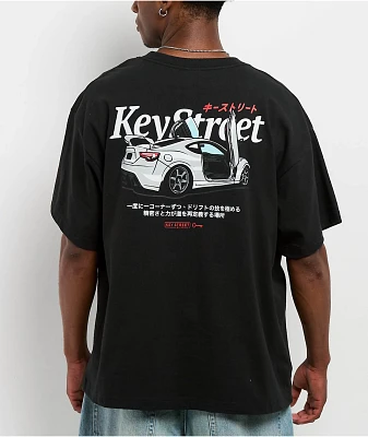 Key Street Control Black T-Shirt