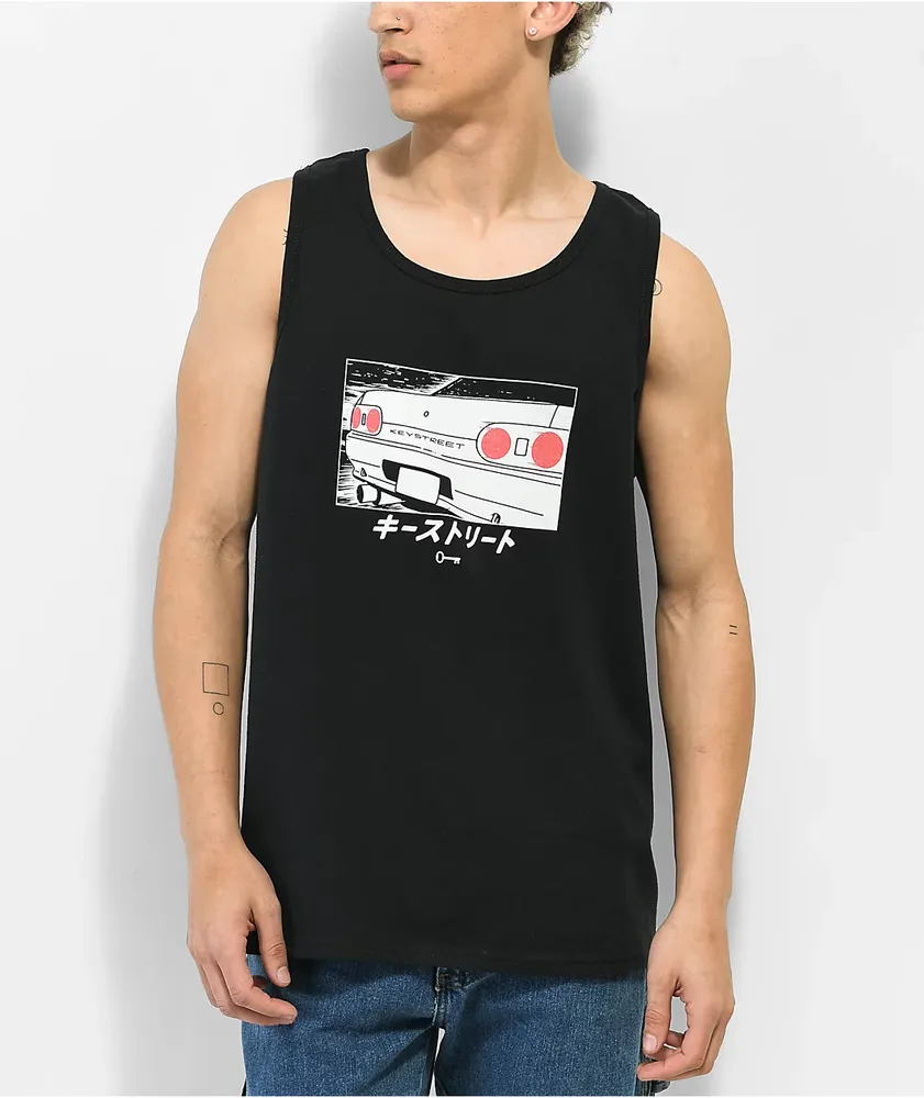 Key Street Dreamin Black Tank Top