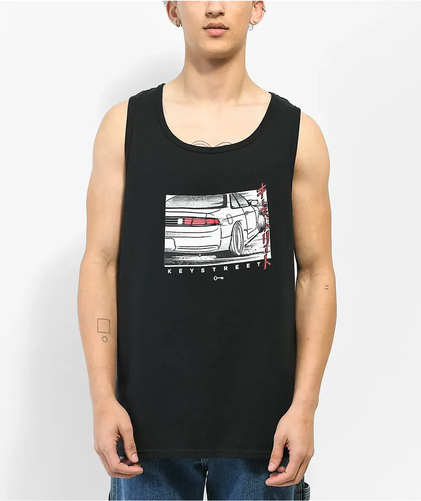 Key Street Driftin Black Tank Top