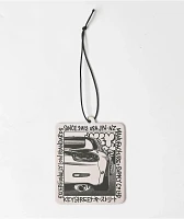 Key Street Halftone Coconut Air Freshener