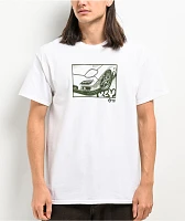 Key Street Halftone White T-Shirt