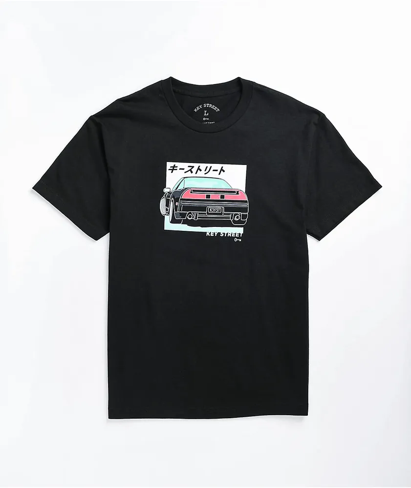 Key Street Hayasugiro Black T-Shirt