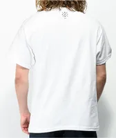 Key Street Hayasugiru White T-Shirt