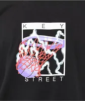 Key Street High Hoops Black T-Shirt