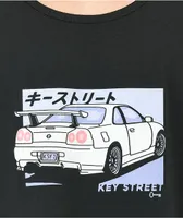 Key Street Kaiju Black Tank Top