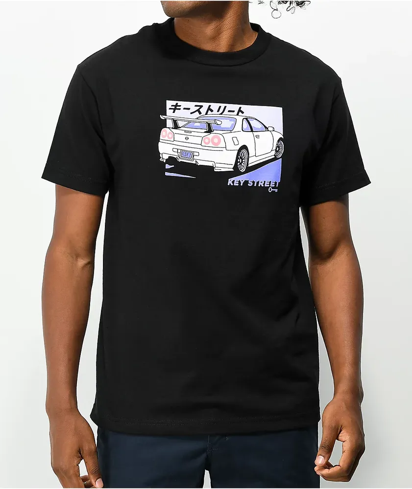 Key Street Kaiju Kuruma Black T-Shirt