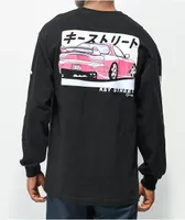 Key Street Kaiten Black Long Sleeve T-Shirt