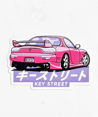 Key Street Kaiten Pink Sticker