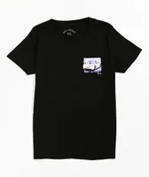 Key Street Kids' Kaiju Black T-Shirt