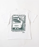 Key Street Kids Halftone White T-Shirt