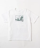 Key Street Kids Halftone White T-Shirt