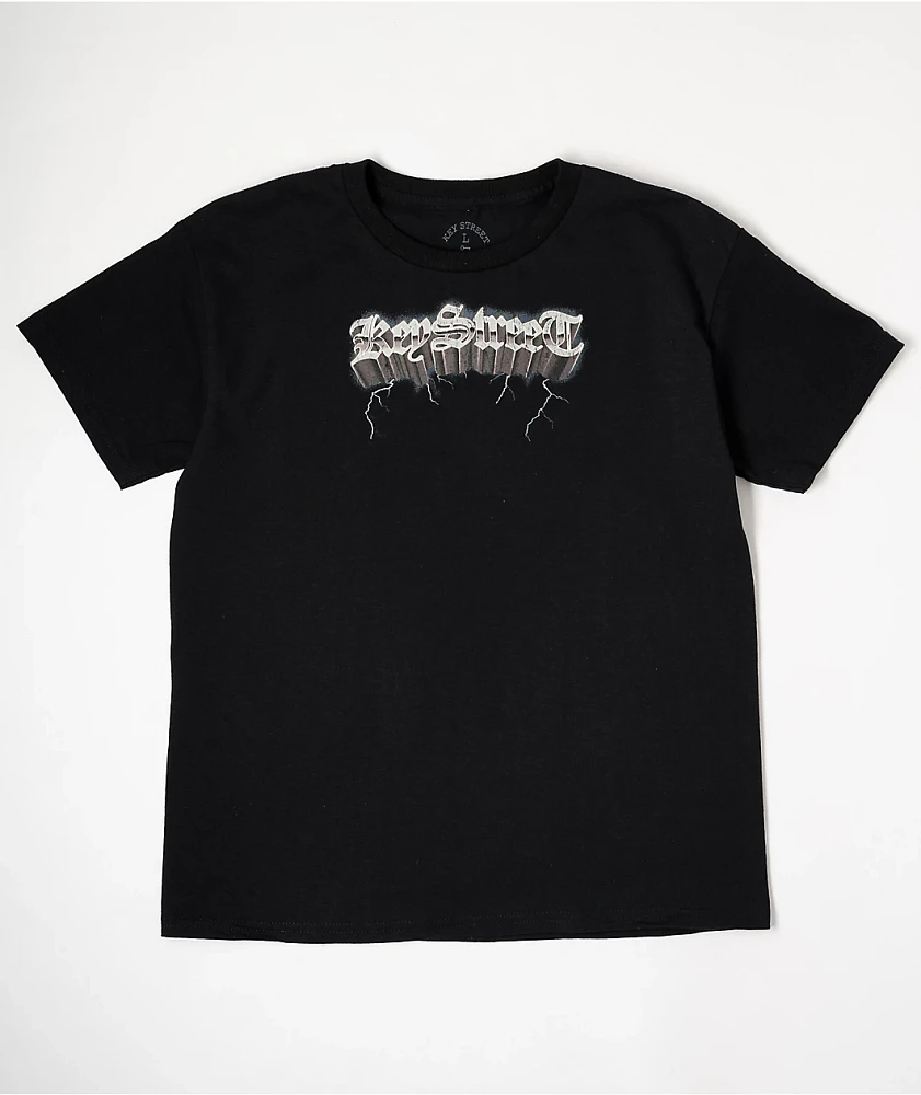 Key Street Kids Truck Black T-Shirt